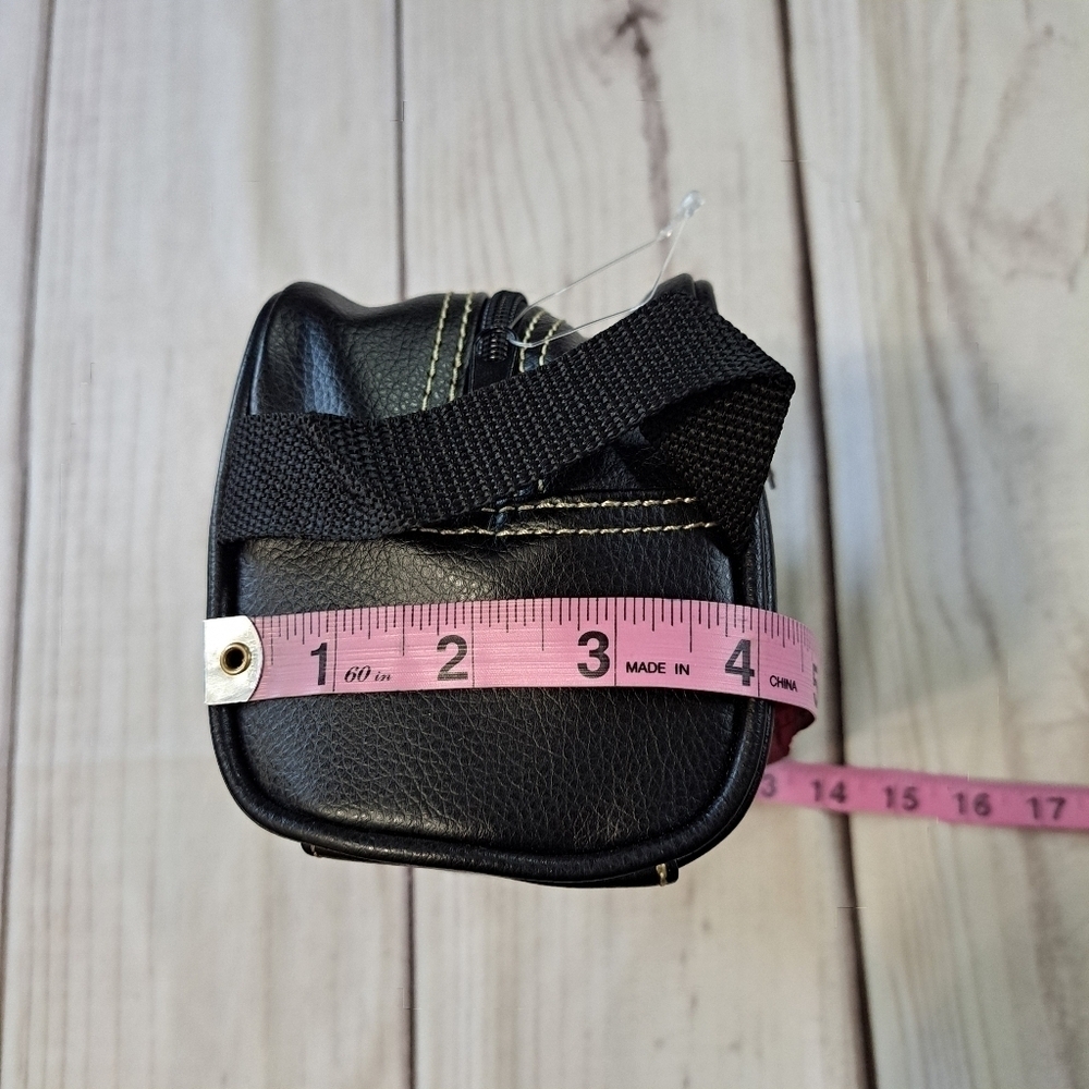 Steve Madden Black Travel Toiletry Bag - Picture 5 of 10